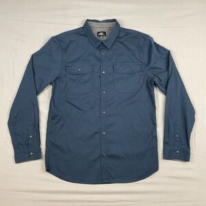 Oneill Utility Button Down Shirt Coastal Minimalist Rugged‎ Gorpcore Fall Medium
